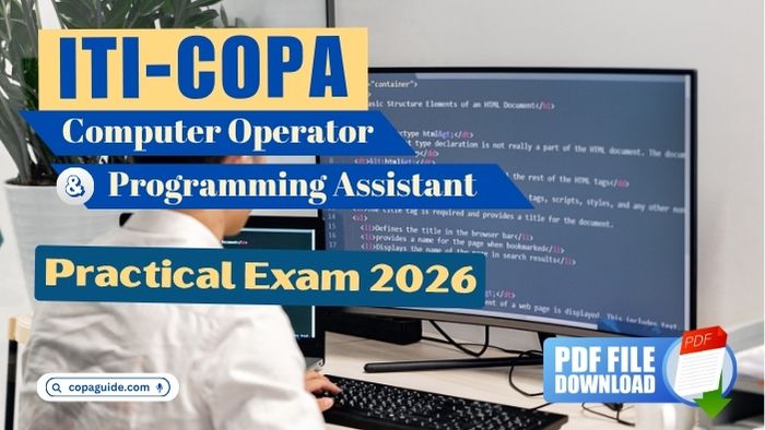 ITI COPA Practical Exam Paper 2026