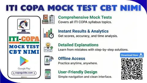 ITI COPA Mock Test App for CBT Exam Download Now
