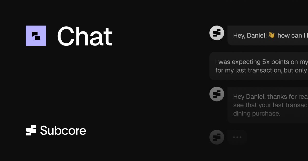 Chat | Subcore AI